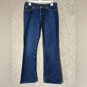 Vintage Juicy Jeans Y2K Women's Dark Blue Bootcut Jeans size 29